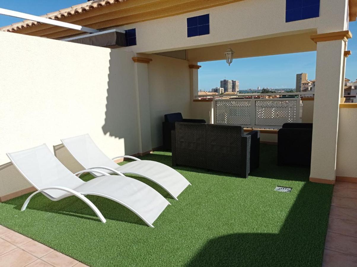Atico Beach&Golf + Wifi + Garaje Mar de Cristal Buitenkant foto